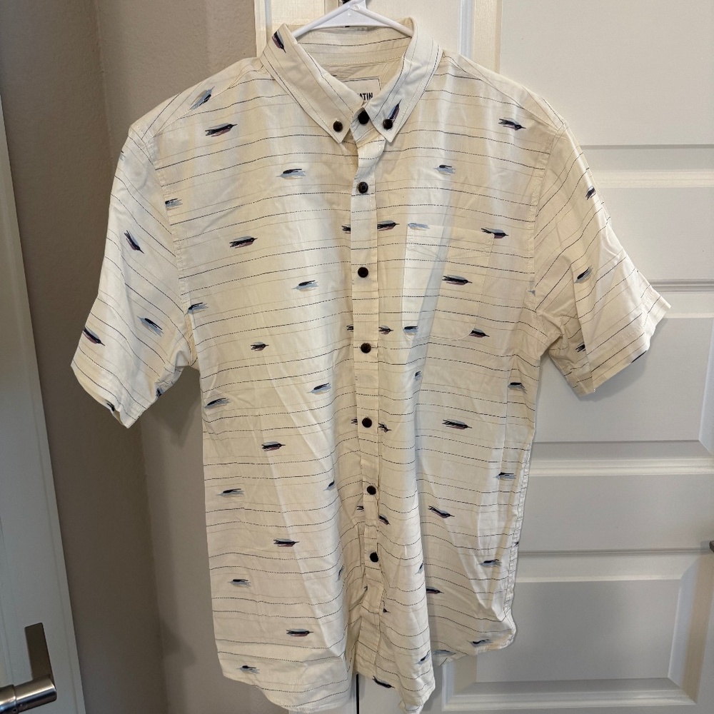 Katin Men’s Short-Sleeve Button-Up Shirt – Casual & Stylish